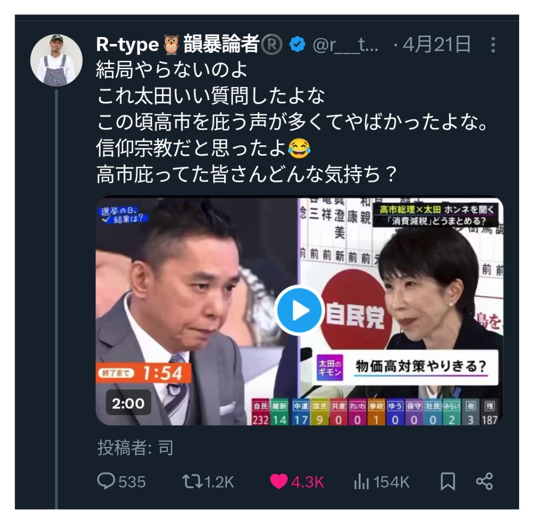利権 護 (りけん まもる) tweet media