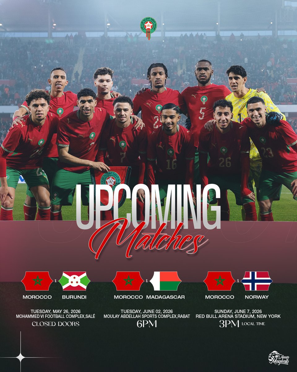 Équipe du Maroc tweet media