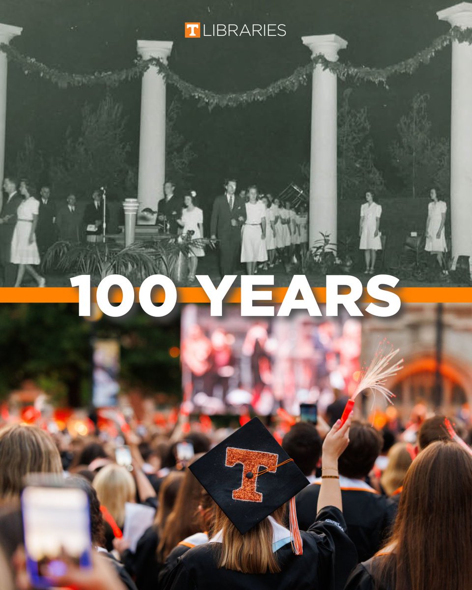 UTKLibraries's tweet photo. For 100 years, Torch Night has brought Volunteers together to reflect on their time at @UTKnoxville and carry the Torch of Service forward. 🕯️

UT Libraries is proud to celebrate the generations of Vols who have learned, researched, created, and grown on Rocky Top.

#TorchNight https://t.co/fjSM11Wm5Z