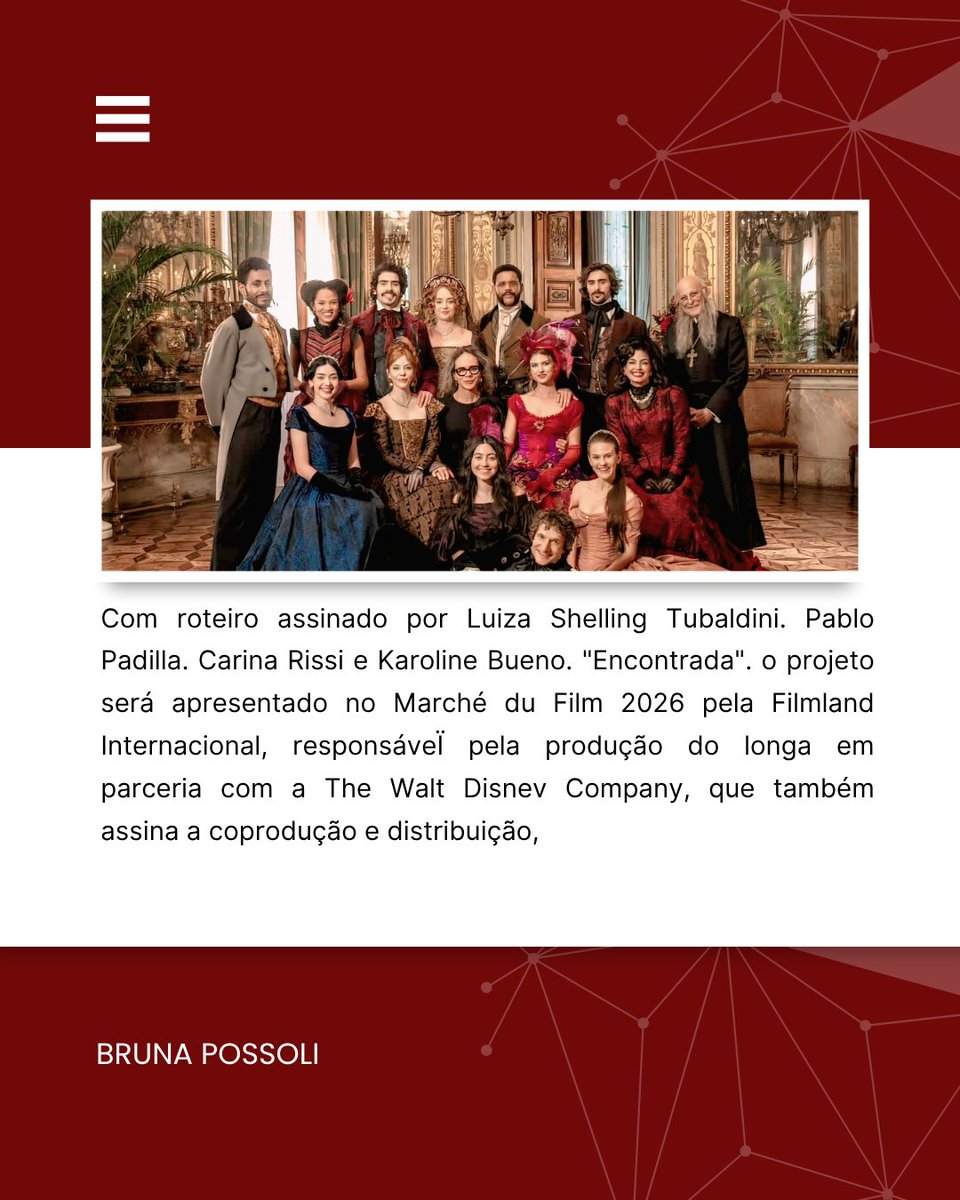 PerdidaFilme's tweet photo. investidores e profissionais da indústria audiovisual de diversos países.
É no Marché que filmes são apresentados ao mercado internacional, buscando distribuição, coproduções, parcerias e visibilidade global. Ou seja: estar presente ali significa colocar uma produção diante https://t.co/2zkAsXI7Hl