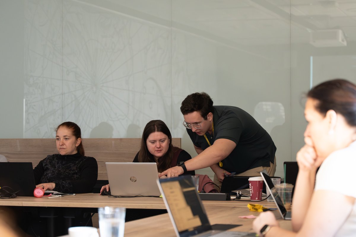 vojtechruzicka's tweet photo. Thanks, everyone, for coming to our #Git and #GitHub workshop for @PyLadiesCZ  at the Barclays Prague offices. Had a lot of fun presenting there and meeting everyone as usual. Looking forward to our next workshop in June. #Pyladies https://t.co/YoVHxIUbAe