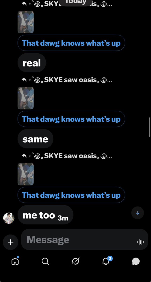 ⋆˚꩜。SKYE saw oasis。꩜˚⋆ tweet media