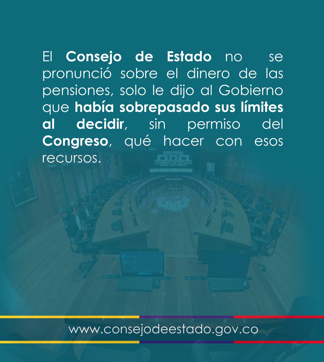 Consejo de Estado tweet media