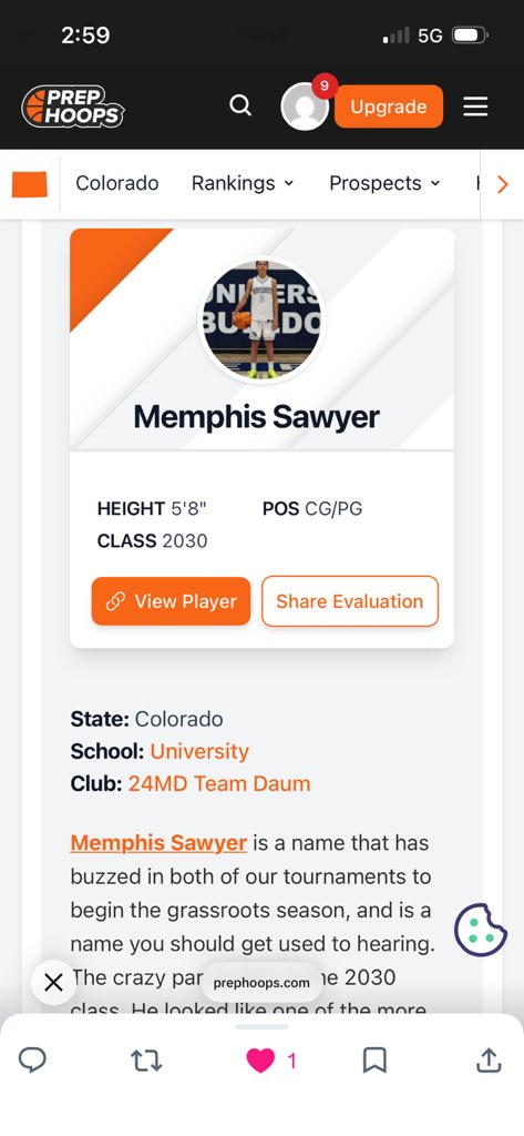 valdezbrandon1's tweet photo. Great writeup on our guy @Memphisjett12 on @PrepHoopsCO today! #24MDTeamDaum https://t.co/RLPsZ1vqA8