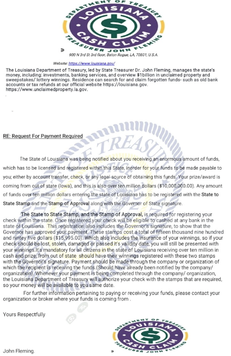 John Fleming, MD Louisiana State Treasurer tweet media