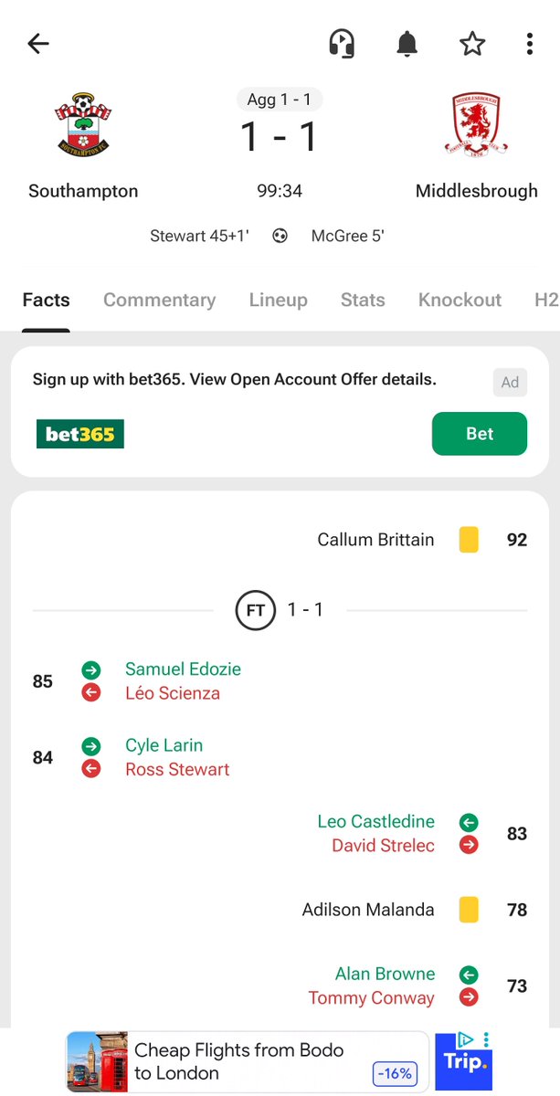 TheWanMan_'s tweet photo. @bet_with_benny Of course he gets booked after FT.. https://t.co/x6GCI8UahH