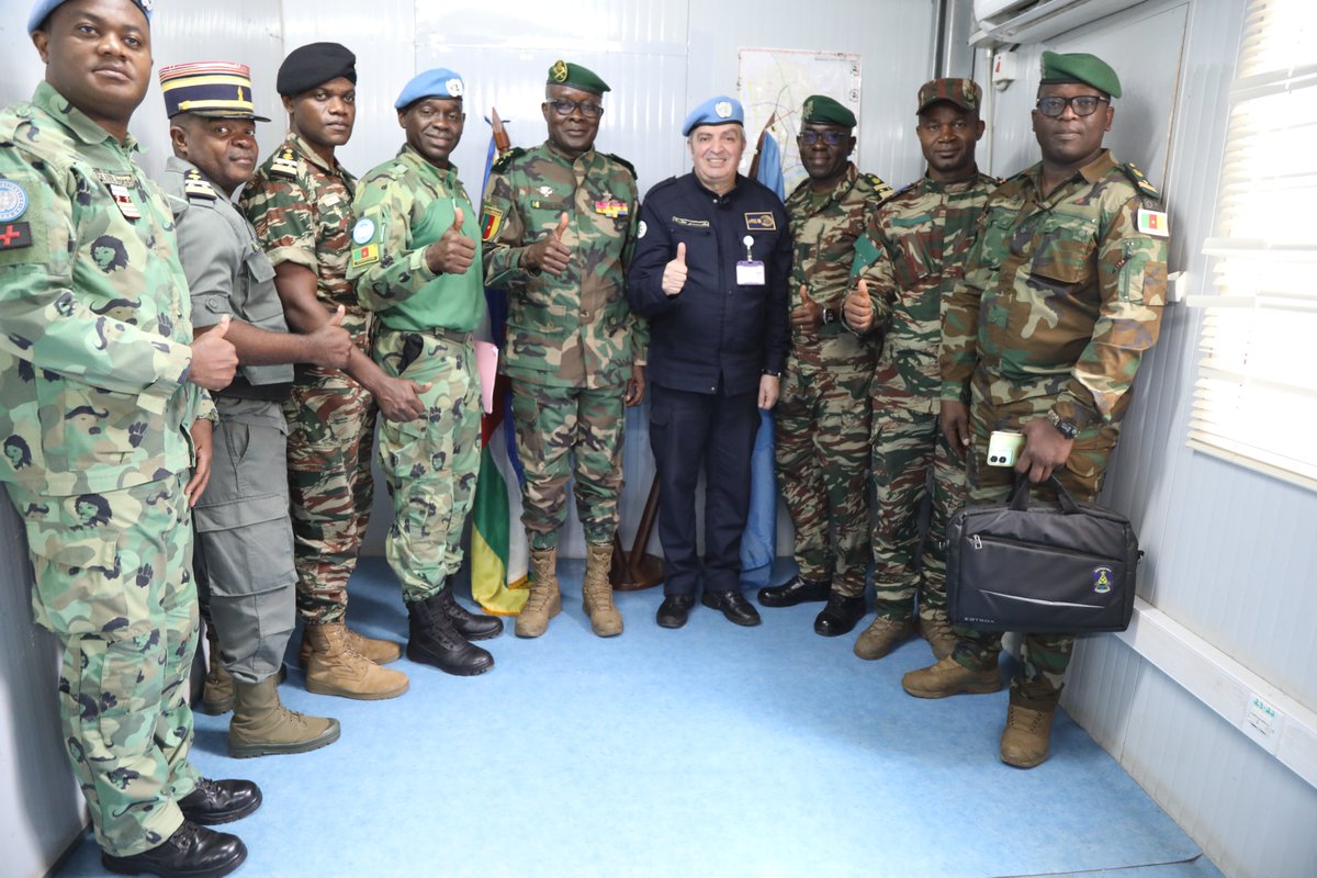 UNPOL MINUSCA tweet media