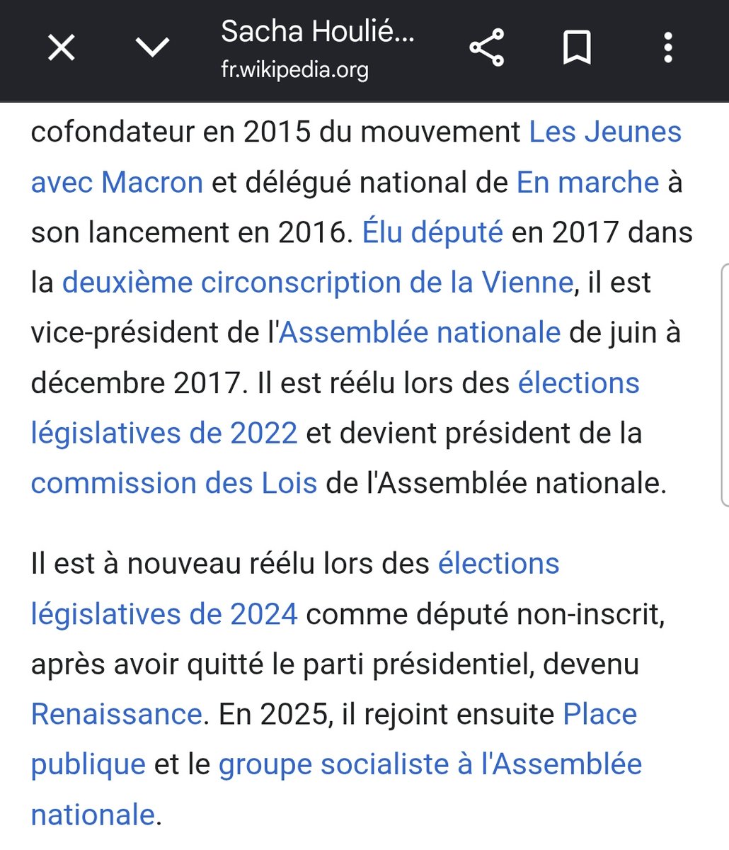 J'avais raté ça : 

➡️ le fondateur des Jeunes avec Macron en 2015 milite aujourd'hui pour Raphaël Glucksmann.