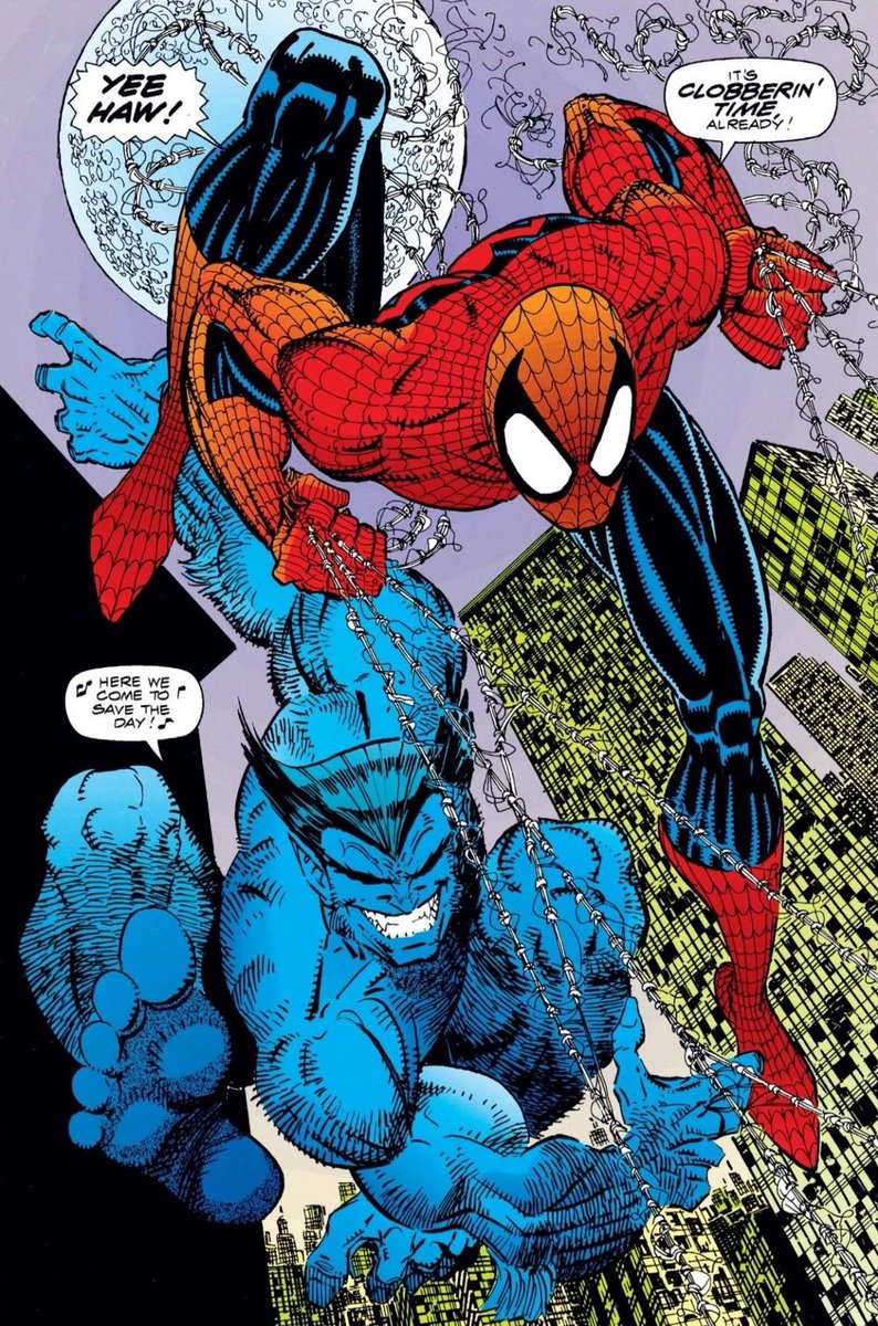 Adriniga's tweet photo. Nunca es tarde para un dibujo de Erik Larsen https://t.co/z6LUMlgZwx