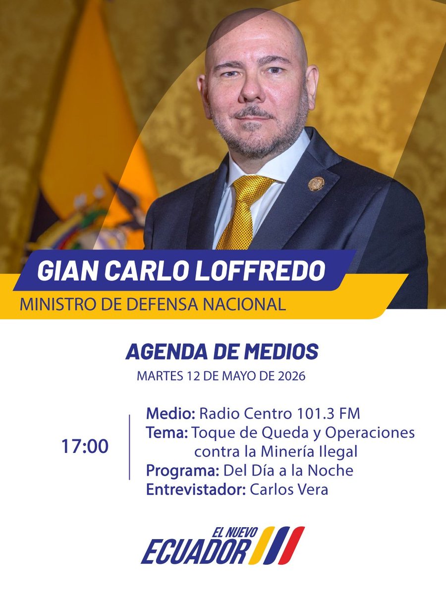 Ministerio de Defensa Nacional del Ecuador tweet media