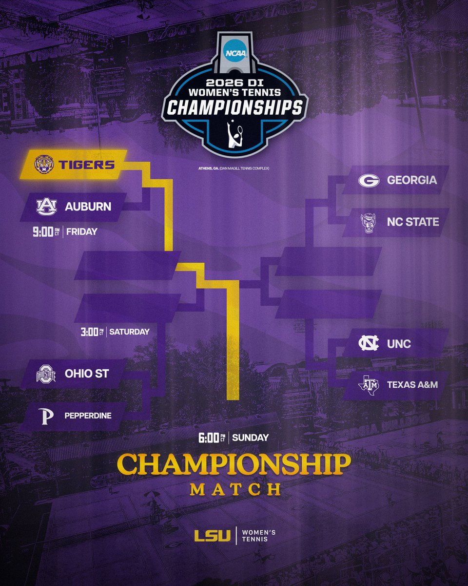 LSU Women's Tennis tweet media
