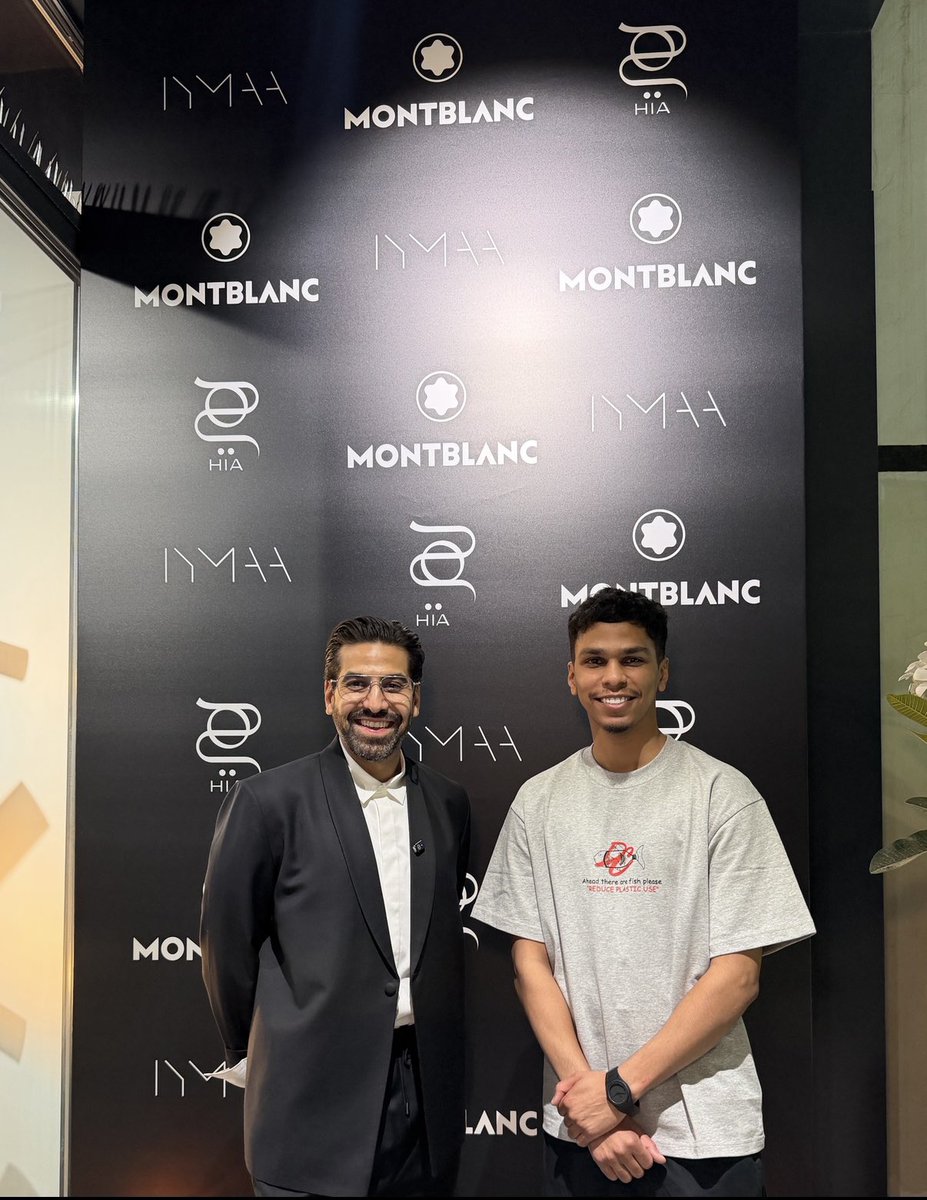 ibrahim6ls's tweet photo. من كواليس تغطيتي اليوم لشراكة Montblanc وIMAA مع مجلة هي🩶 https://t.co/C2SvNqj7eQ
