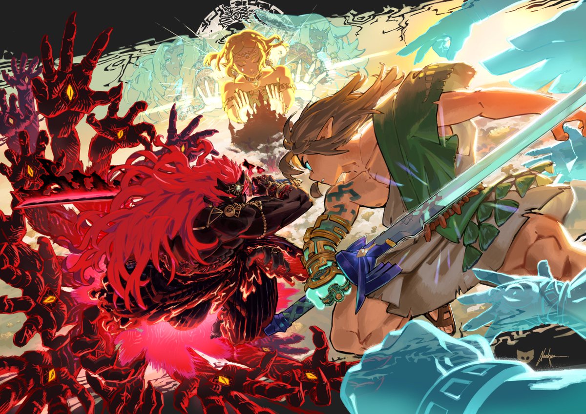 My tribute to Zelda Tears Of The Kingdom 3rd anniversary