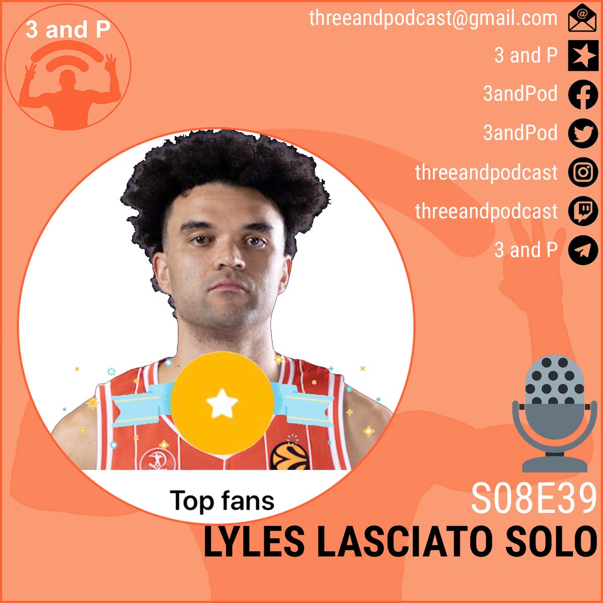 3andPod's tweet photo. 🎙️| S08E39 | LYES LASCIATO SOLO
Play-off, play-off e ancora play-off. 
SCALETTA
🏀LBA (4:14)
🏀Real - Hapoel (18:42)
🏀Fener - Zalgiris (34:25)
🏀Valencia - Pana (59:54)

🔗| https://t.co/drevZPDeTs https://t.co/OQxreWiuhp