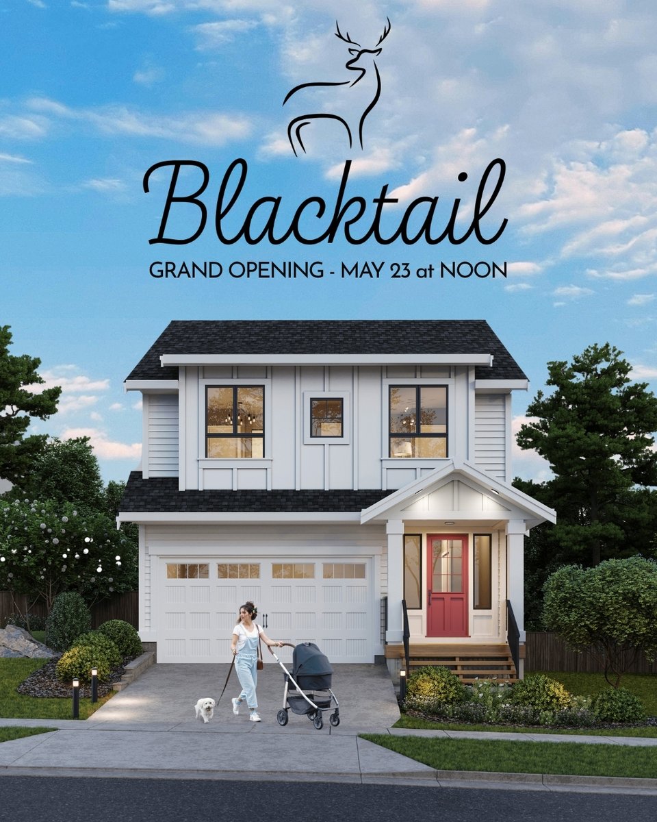 MStarHomes's tweet photo. 🎉Morningstar is Back in Maple Ridge!

📍 Saturday, May 23
⏰ Noon - 6PM

Come tour our beautiful designer decorated single family and duplex show homes and, in the meantime, check out the floor plans on our website!

REGISTER TODAY at
https://t.co/beqfKCksPz https://t.co/Ec8r2mBzG0
