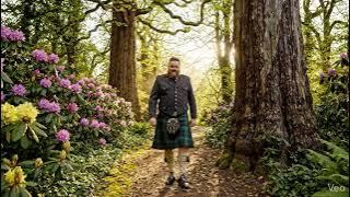 tourscotland's tweet photo. This evening, I am posting information on a Tour #Scotland short 4K #Spring travel video Blog clip of a Scotsman wearing a Kilt and Sporran and walking by trees in a garden on #ancestry, #genealogy, #history visit and trip to #Cluny #Highland #Perthshire https://t.co/mWv07tymdM https://t.co/gJzYbZc2IC