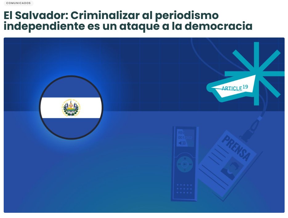El Faro tweet media