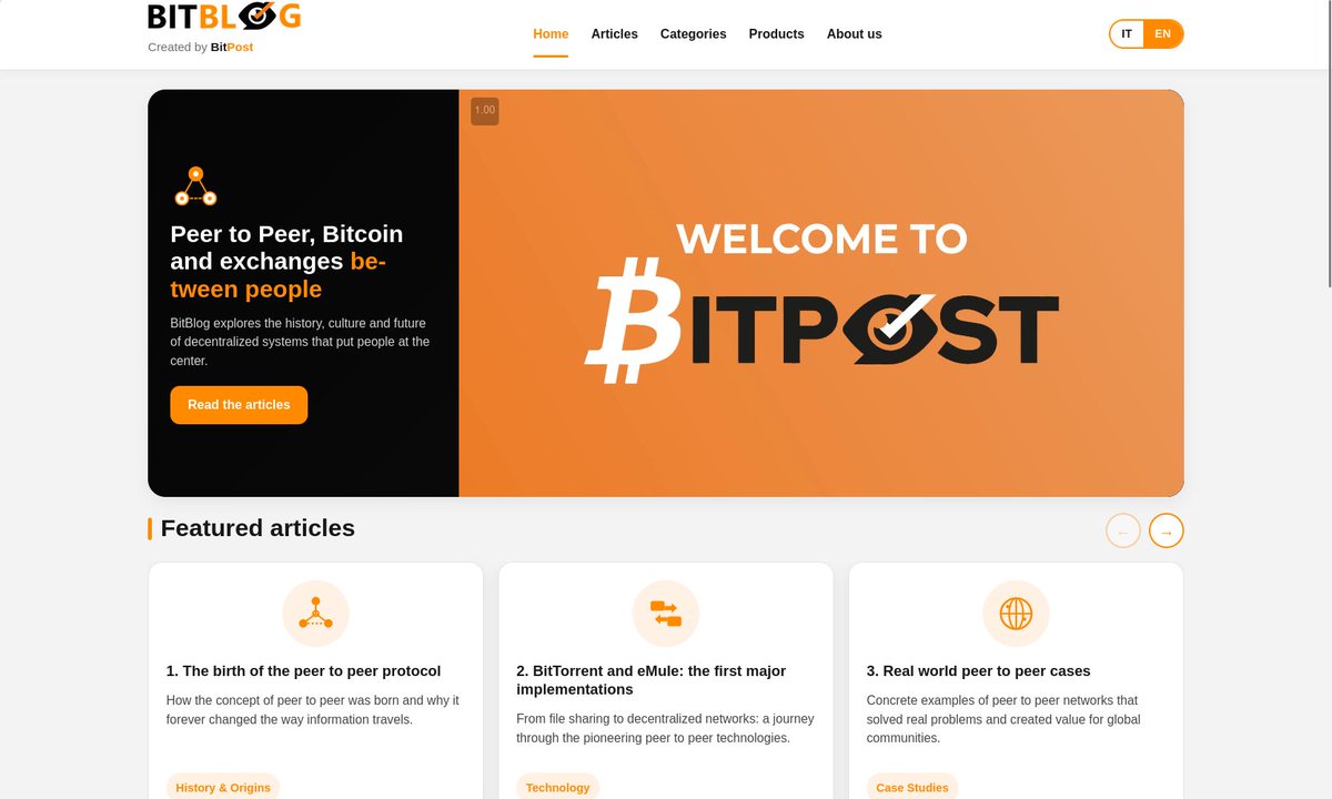BITPOST P2P tweet media