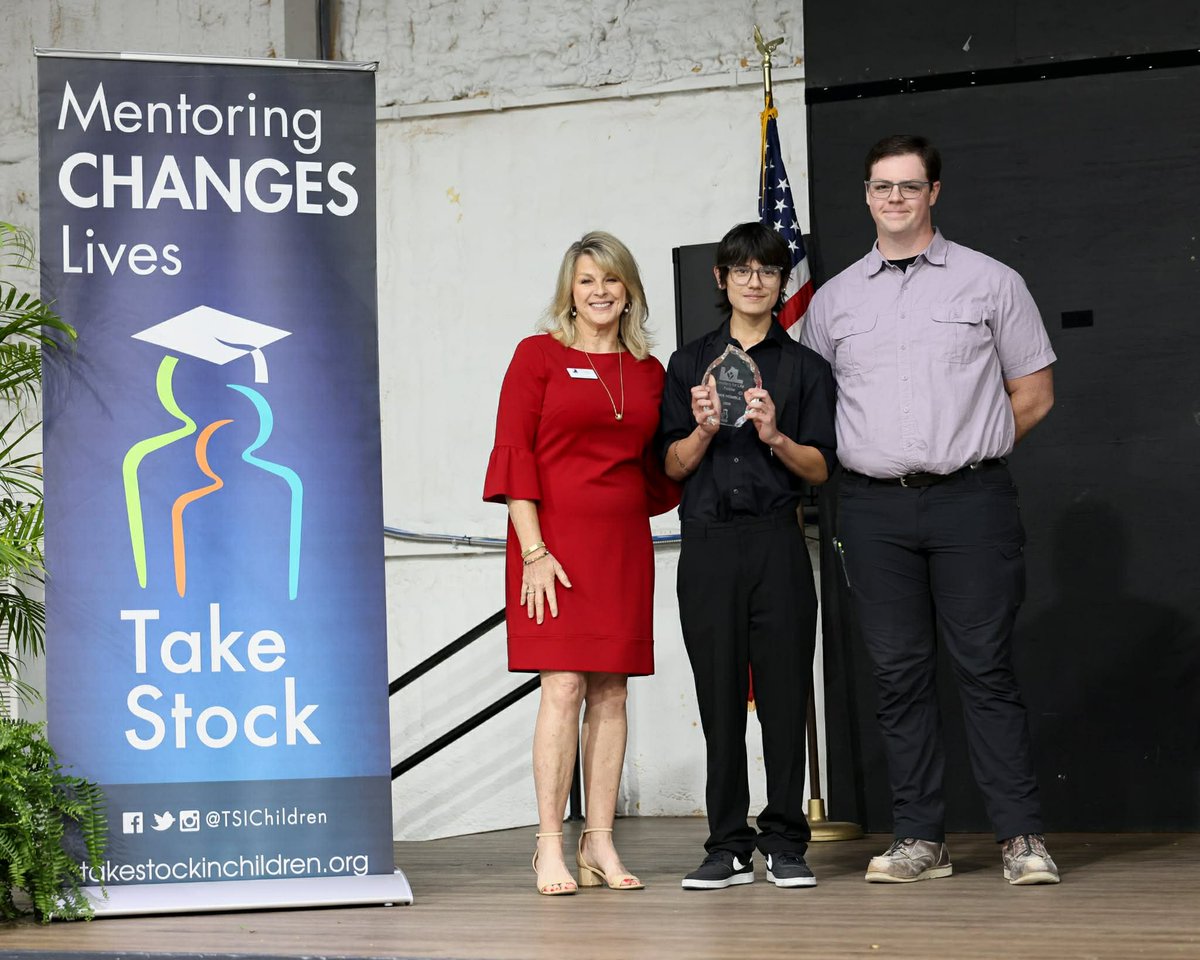 TSIChildren's tweet photo. A special evening in Suwannee County 💙
Our VP of Technology, Information &amp; Scholarships, Casey Fisher, joined the Take Stock in Children of Suwannee Senior Recognition Event to celebrate an incredible group of graduating seniors.

Congratulations to the Class of 2026!  ✨ https://t.co/1WeQUgPA3e