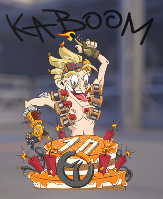 Tubby_Rat's tweet photo. although im tired of seeing people purposely try to make junkrat "uglier" by giving him a hooked nose when he has the complete opposite https://t.co/T8hEfyOY3S