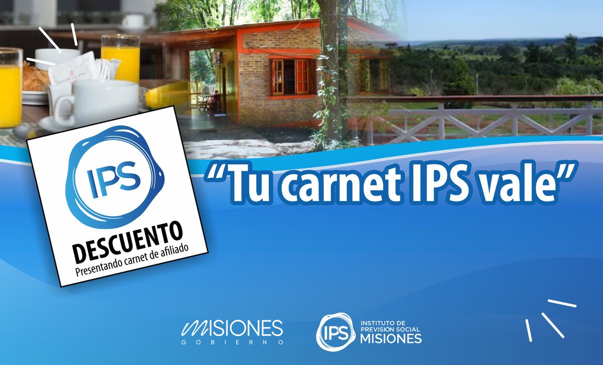 Instituto de Previsión Social Misiones tweet media