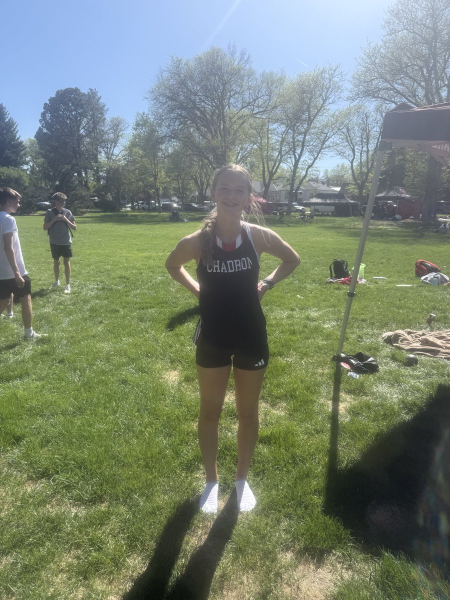 trackcards18's tweet photo. Gracie Calkins takes 🥈 in the 3200 earning a trip to Omaha!!! 🤩 @CPSCardinals @ChadronHS https://t.co/1EPzSyNohP