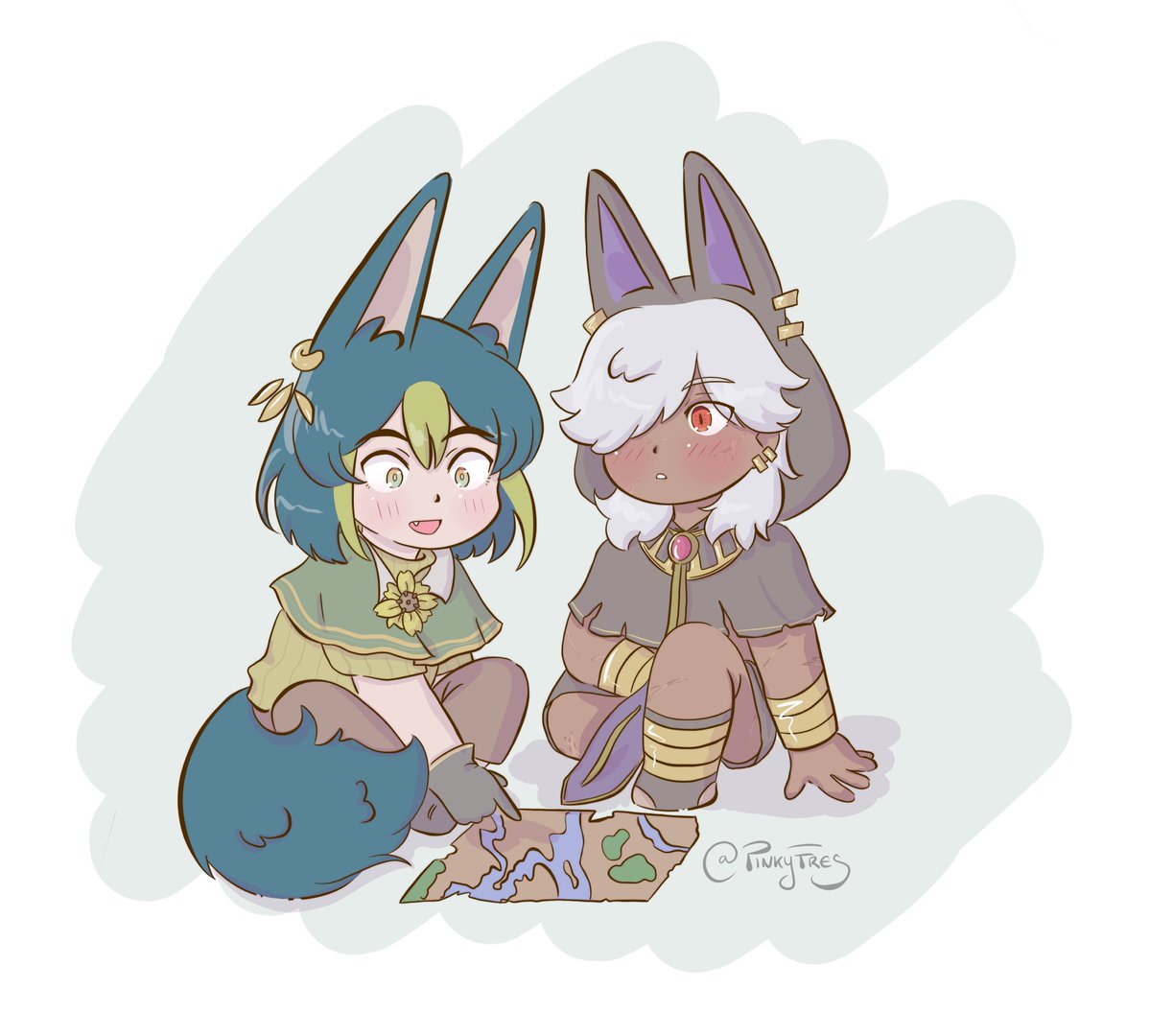 Tighnari loves to explain things, Cyno loves Tighnari's voice… now