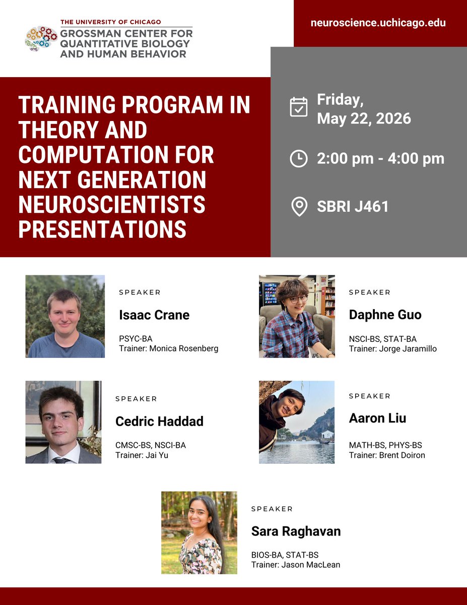 University of Chicago Neuroscience Institute tweet media