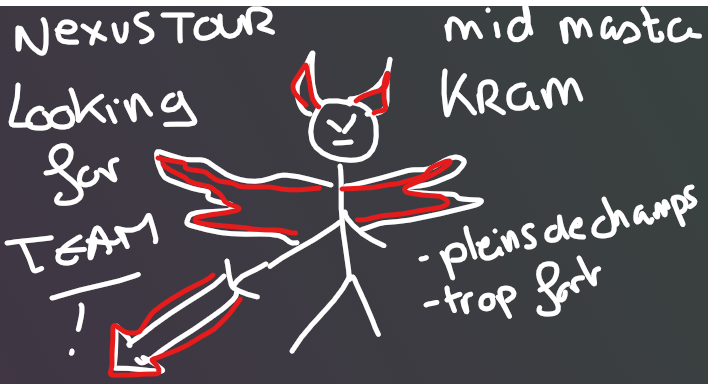 kramkramlol's tweet photo. BACK TO MIDLANE ! Je cherche une équipe pour la KOF et la suite 👀  Me DM pour plus d'infos
RT + Like apprécié https://t.co/GCIHuEpryq