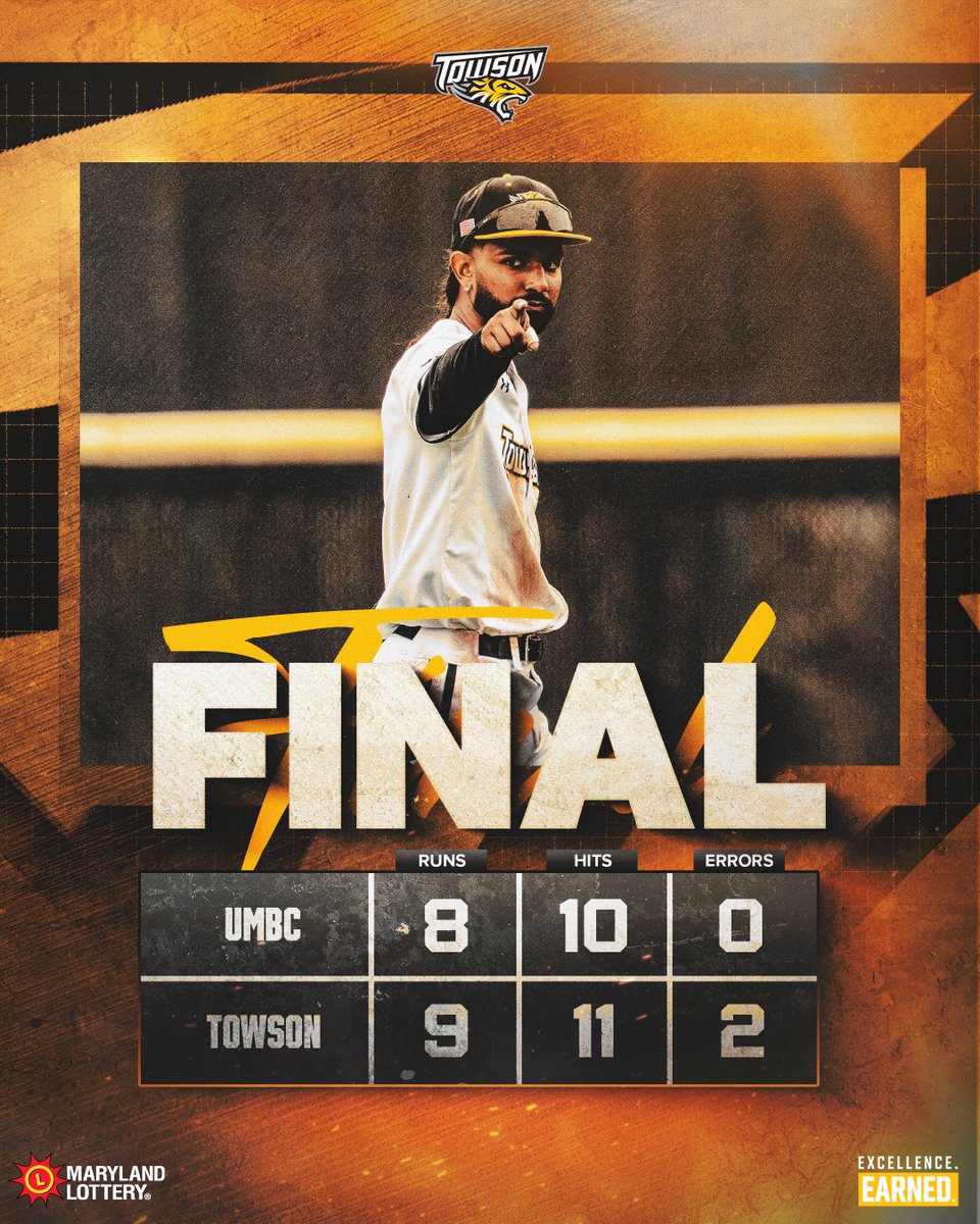 Towson Baseball tweet media