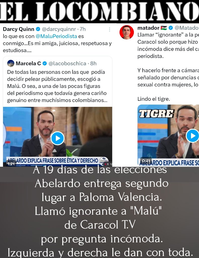El Locombiano tweet media