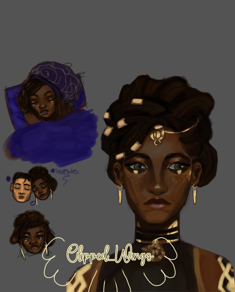 clipped_wings__'s tweet photo. First time drawing Mel!
#melmedarda #meljay #arcane https://t.co/O7lc5SBk4Y