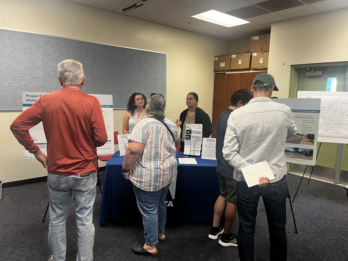 goOCTA's tweet photo. Join us tomorrow at the Garden Grove Elks Lodge for a community meeting on the OC Connect Study, a proposed 4-mile trail that will improve transportation connections, promote an eco-friendly commute, and increase active travel. Learn more at https://t.co/A6hZMyTPeN.

Garden Grove Community Meeting
📅 Thursday, May 14, 2026 | 6-8 PM 
📍 Garden Grove Elks Lodge, 11551 Trask Ave.