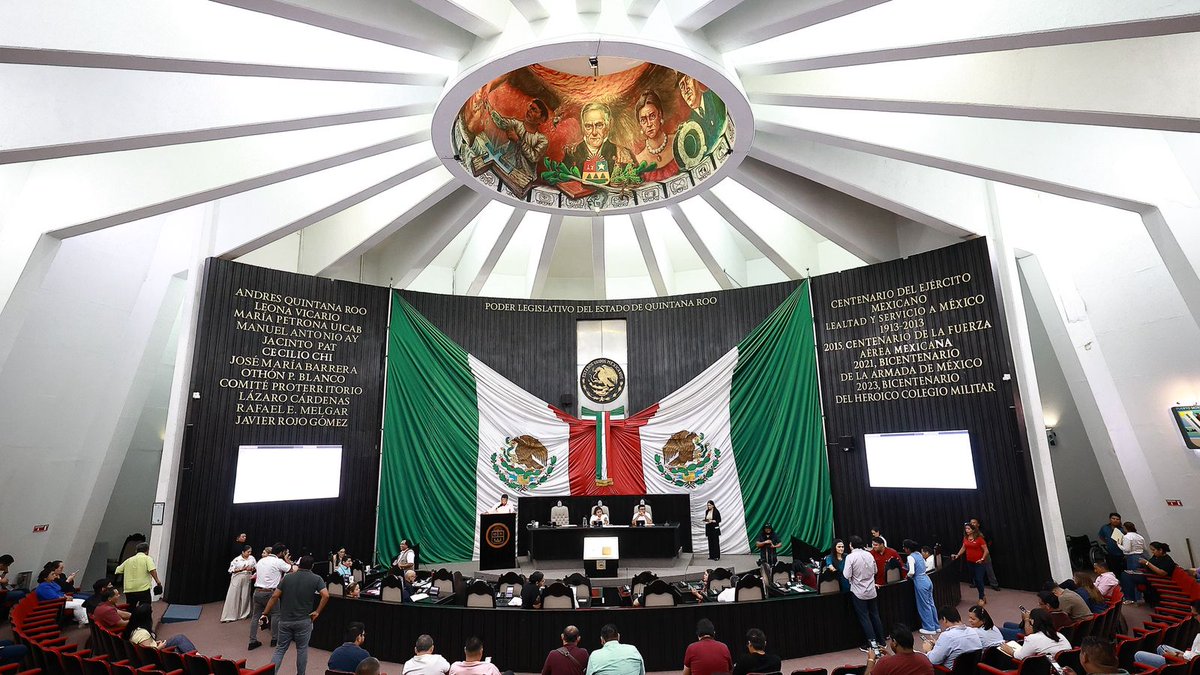 DigitalGoyo's tweet photo. XVIII LEGISLATURA DEL ESTADO DE QUINTANA ROO APRUEBA REFORMAS CONSTITUCIONALES EN FAVOR DEL MEDIO AMBIENTE

👇📰
https://t.co/kF9OHpysNg
@CongresoQRoo @RenanSanchez_ @paisayupit https://t.co/Bp3iw1S5Jr