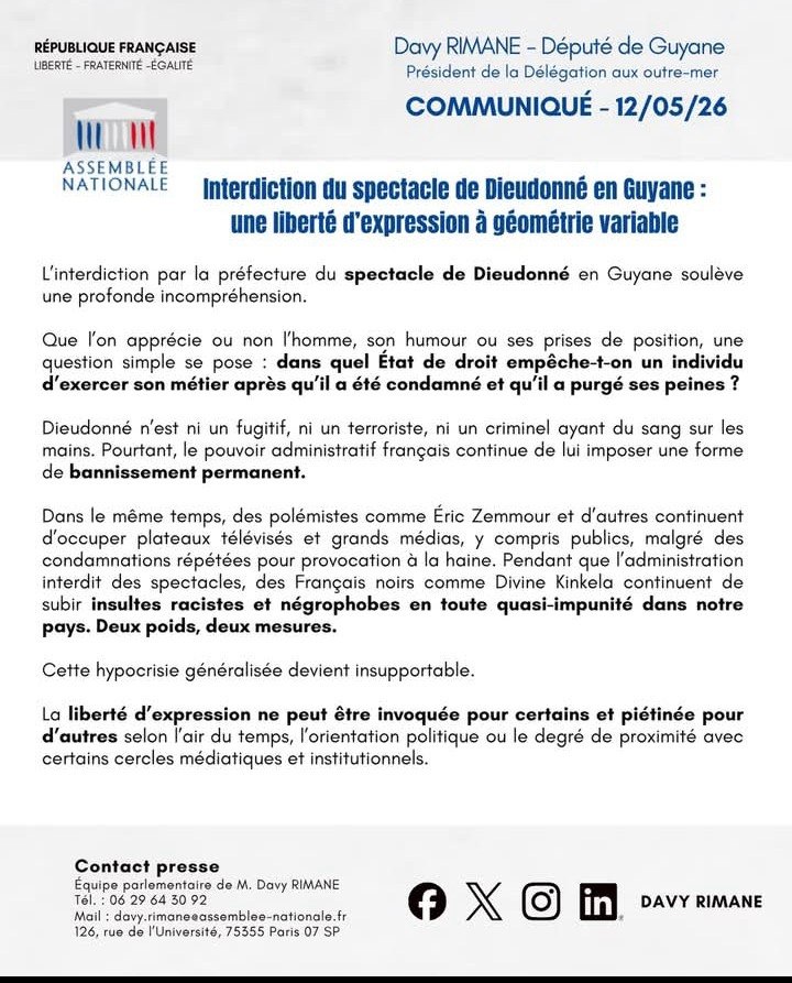 Dieudonné Officiel tweet media