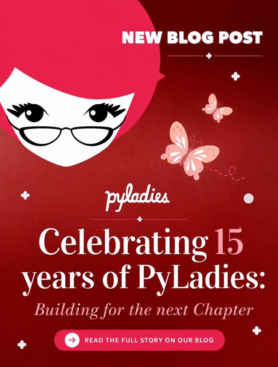 PyLadies tweet media
