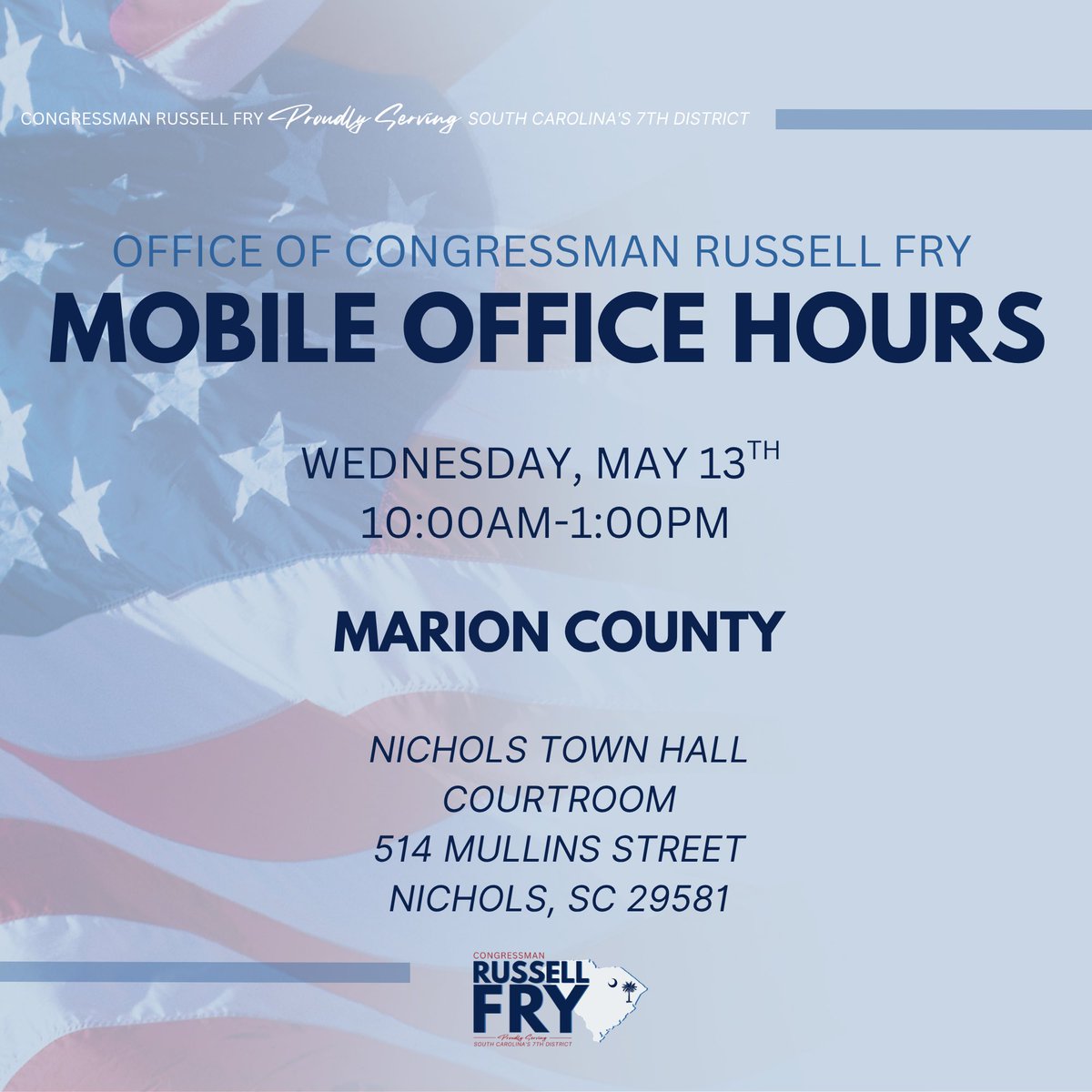 Congressman Russell Fry tweet media