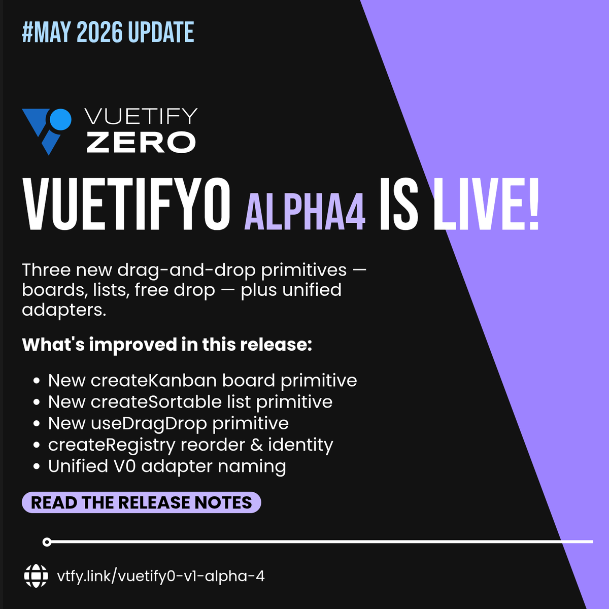 Vuetify tweet media