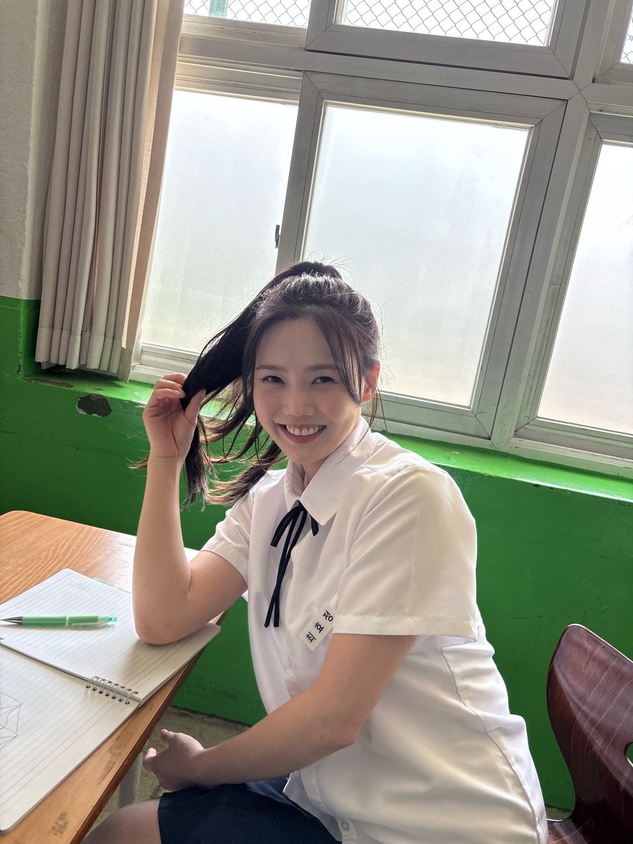 With Jiho ๐ฉต tweet media