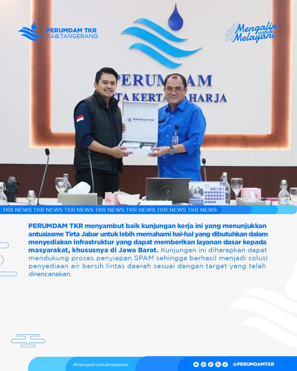 PERUMDAM Tirta Kerta Raharja Kabupaten Tangerang tweet media