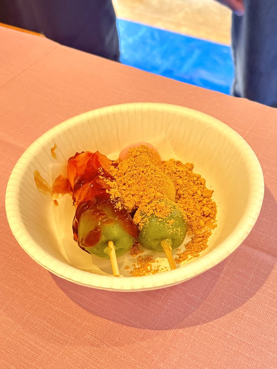 1日目開催中 おだんごセレクト🍡》 自分でだんごをトッピング！ 無料