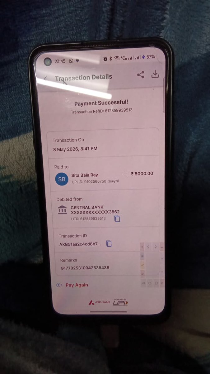 navinm1235's tweet photo. @jaunpurpolice @agrapolice @DCPCityAgra @OfficeOfDMAgra यूपीआई में उनका नंबर भी था किसी ने फोन किया तो उन्होंने अपना पता जौनपुर बताया फिर फोन काट दिया पेमेंट काटने के बाद मैंने ट्रांजैक्शन हिस्ट्री चेक की तो हमें यह ट्रांजैक्शन हिस्ट्री मिली जिसमें मोबाइल नंबर भी दिख रहा है https://t.co/nATmhggeVE