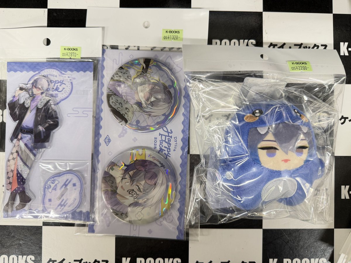 入荷情報】 🌈🕒にじさんじ🌈🕒 小柳ロウくん👻🔪 Dytica Happy Pack