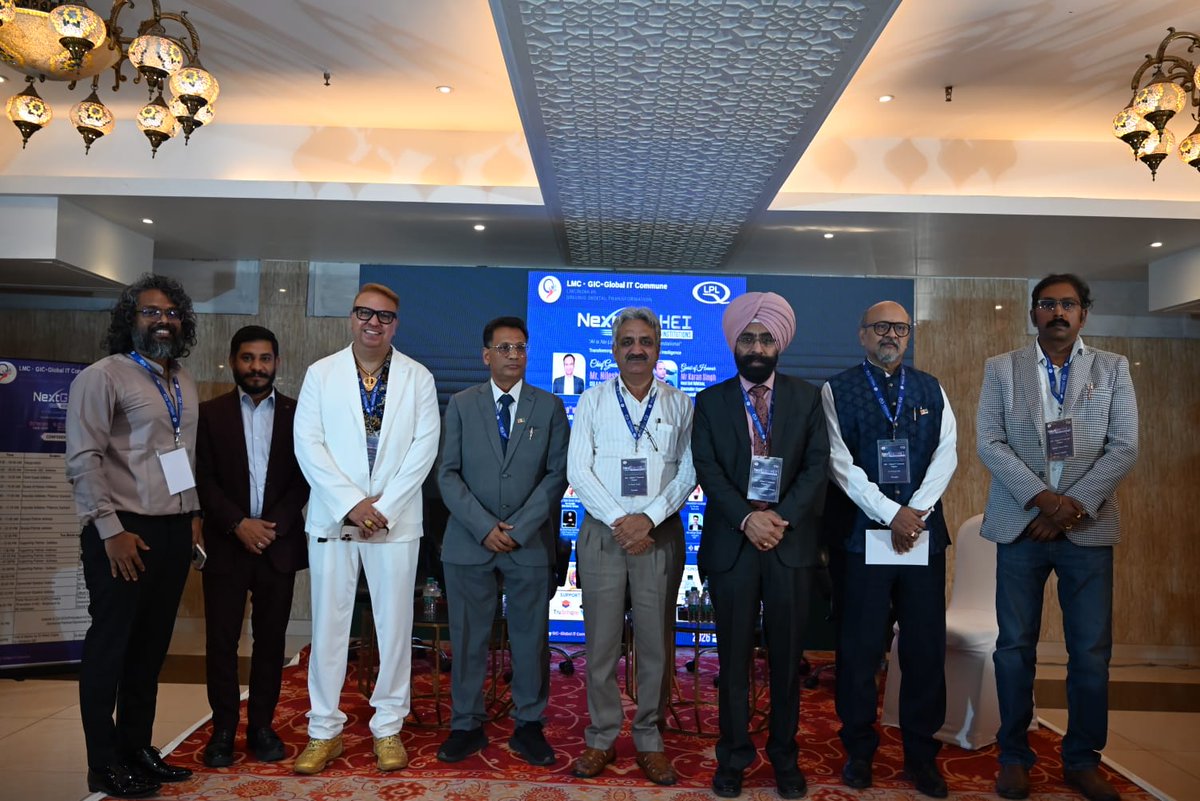 metaipvtltd's tweet photo. At the #NextGenHEIConclave hosted by the #GlobalITCommune in #Dehradun, #METAi joined #educators, #ViceChancellors, and #industryleaders in conversations centred on the #future of #AI in higher #education. https://t.co/Ei23psisfK