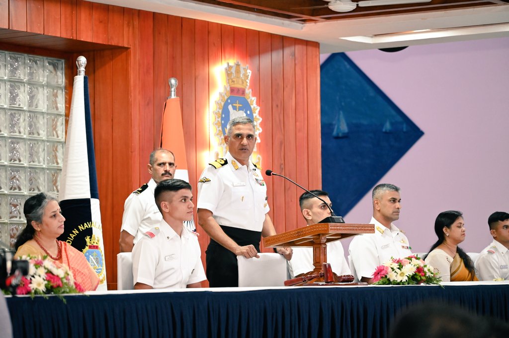 Indian Naval Academy tweet media