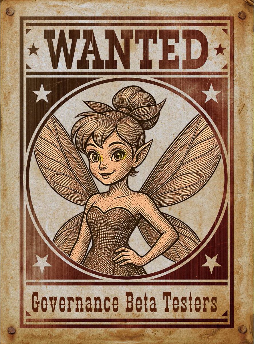 Neverland_Money's tweet photo. WANTED: Governance Beta Testers

Neverland Governance is almost live, and we’re looking for veDUST holders to help test voting flows, mock proposals, discussions, and feedback systems before launch!

This will be the first live governance system on Monad, and you can help shape it from day one.

Interested in participating? Join our Discord: https://t.co/mS26Cmkgfk