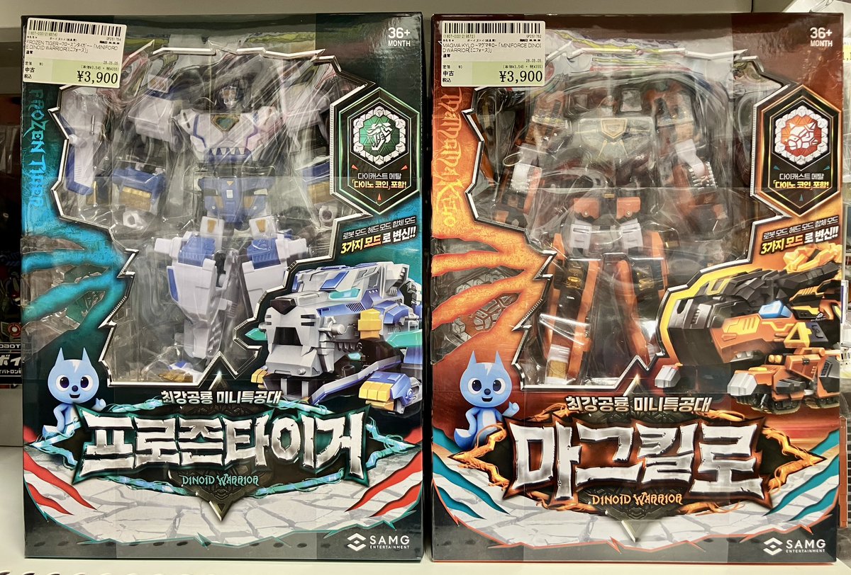 ❄商品入荷情報🌋】 #MINIFORCE 「MINIFORCE DINOID WARRIOR(ミニ