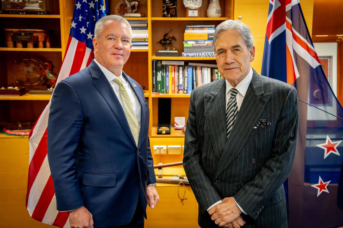Winston Peters tweet media