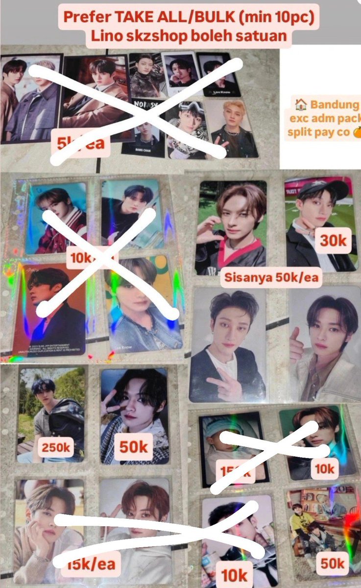 WTS PC SKZ RENJUN NINGNING / MT AFTER DM tweet media