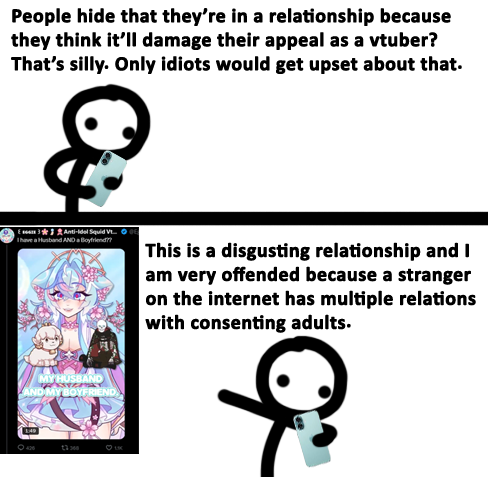 EmuUnit | Stickfigure VTuber tweet media